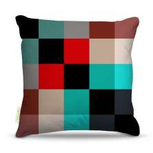 Almofada 45 x 45cm  Nerderia e Lojaria geometrica 07 colorido
