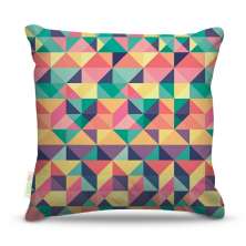 Almofada 45 x 45cm  Nerderia e Lojaria geometrica 09 colorido