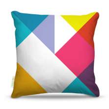 Almofada 45 x 45cm  Nerderia e Lojaria geometrica colorido