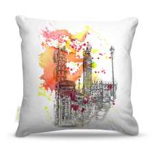 Almofada 45 x 45cm  Nerderia e Lojaria london paint02 colorido