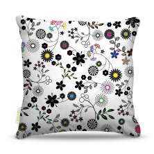 Almofada 45 x 45cm  Nerderia e Lojaria mult flores colorido