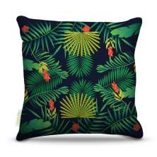 Almofada 45 x 45cm  Nerderia e Lojaria palmeiras tropicais colorido