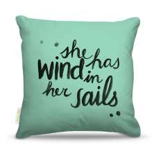 Almofada 45 x 45cm  Nerderia e Lojaria sails colorido