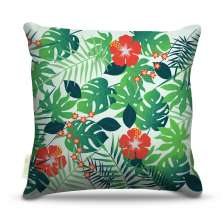 Almofada 45 x 45cm  Nerderia e Lojaria tropical colorido