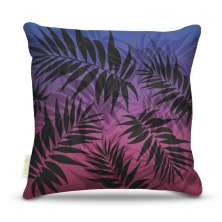 Almofada 45 x 45cm  Nerderia e Lojaria tropical rosa colorido