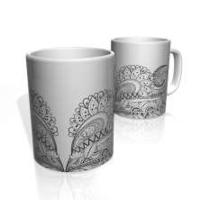 Caneca De Porcelana Nerderia e Lojaria PETALAS PB colorido