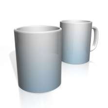 Caneca De Porcelana Nerderia e Lojaria azul branco  colorido