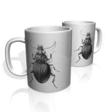 Caneca De Porcelana Nerderia e Lojaria besouro 2 colorido