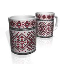 Caneca De Porcelana Nerderia e Lojaria croche 2 colorido