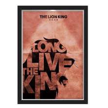 Quadro Caixa Lion King 03