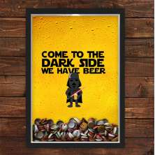 Quadro Caixa Porta Tampinha Cerveja Beer Side