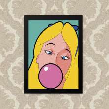 Quadro Chiclete 33X43cm