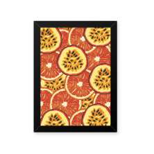Quadro Maracuja Laranja 33X43cm