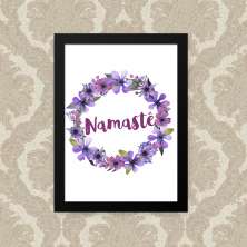 Quadro Namaste 33X43cm