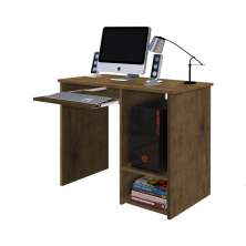 Escrivaninha Inglaterra Mesa Computador PC Notebook Suporte Teclado CPU Nicho Canto Quarto home Office – Jequitibá - RPM