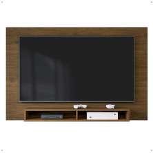 Estante Painel Home Suspenso TV Smart 42 Polegadas Nicho Eletrônico Sala Quarto Pequeno Decoração Retrô Manhattan - Jequitibá - RPM