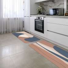Kit Tapete de Cozinha 2 peças Minimalista Único