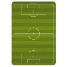Tapete de Atividades Infantil Campo de Futebol Único 90x125