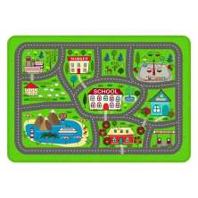 Tapete de Atividades Infantil Cidade Único 90x125