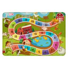 Tapete de Atividades Infantil Fazendinha Único 90x125