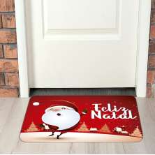 Tapete de Natal para Porta Feliz Natal Feliz
