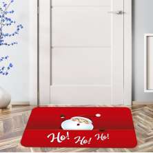 Tapete de Natal para Porta Ho Ho Ho