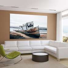 Tela Decorativa em Canvas Barco