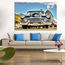 Tela Decorativa em Canvas Cadillac
