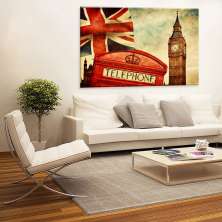 Tela Decorativa em Canvas Inglaterra