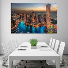 Tela Decorativa em Canvas New Dubai