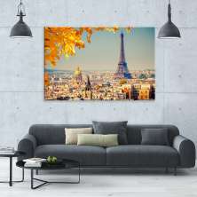 Tela Decorativa em Canvas Outono em Paris
