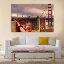 Tela Decorativa em Canvas Ponte São Francisco