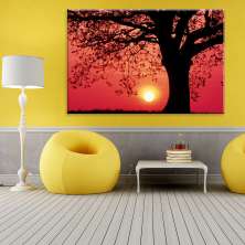 Tela Decorativa em Canvas Sunset