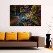 Tela Decorativa em Canvas Vitral