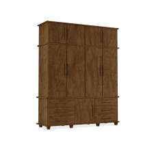 Guarda Roupa Dortmund 4 Portas Malbec