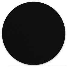 Tampo Redondo 50cm Para Mesa Mdf 15mm Preto