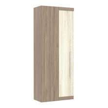 Guarda Roupa Canto Reto 1 Porta - Módulo Dormitório Master - Guarda Roupas Modulado Luciane