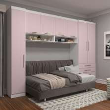 Guarda Roupa Dormitório Modulado Alpes Solteiro - Roupeiro Luciane M03