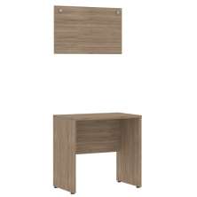 Mesa Escrivaninha 80x50 c/ Painel - Módulo Dormitório Master - Guarda Roupas Modulado