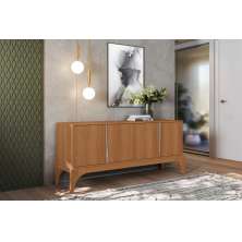 Buffet Amalf Suporte P/ Decoração 4 Portas Para Itens - Jequitiba