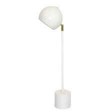 Luminária de Mesa Abajur Aniston Branca