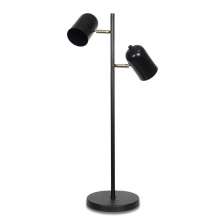 Luminária de Mesa Abajur Anne Dupla Preto