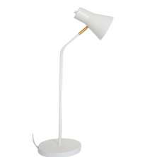 Luminária de Mesa Abajur Simpson Branca