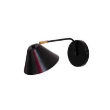 Luminária de Parede Arandela Articulada Bak Preto