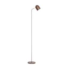 Luminária de Piso Chão Articulada Ralph Marrom Cortem