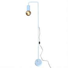 Luminaria De Chão Retrô Canto Sala Ideal Lâmpada Filamento Cor Da Estrutura Branco