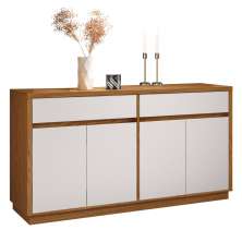 Buffet Para Sala de Jantar Ana N01 Ypê Off White - Lyam Decor