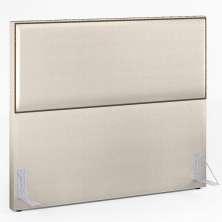 Cabeceira Box Casal King Com Tachas 195 cm Vicenza L02 Facto Pérola Metalizado - Lyam Decor