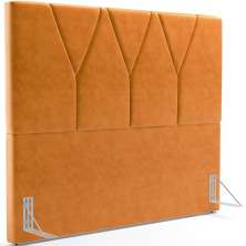 Cabeceira Cama Box Casal 140 cm Aurora W01 Couríssimo Whisky - Lyam Decor