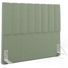 Cabeceira Cama Box Casal 140 cm Dália W01 Bouclê Oliva - Lyam Decor
